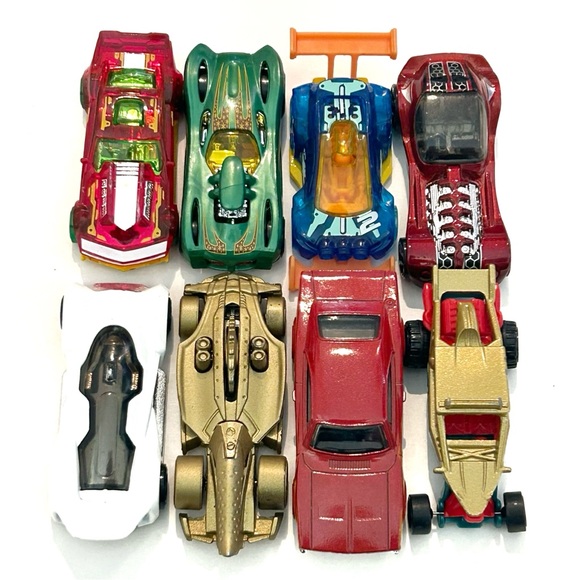 Hot Wheels Diecast Toy Car Lot Sports Race Cars X-Raycers Dodge Charger Mattel - Picture 1 of 16
